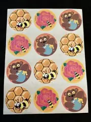 Vintage Trend Scratch & Sniff Glossy HONEY Sticker Sheet