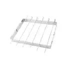 Bbq Kabob Rack Barbecue Grill Rack Barbecue Grill Accessories Flat Skewers