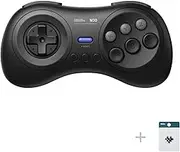 8Bitdo M30 Bluetooth Gamepad for Switch, PC, macOS and Android with a Commemorative Brooch