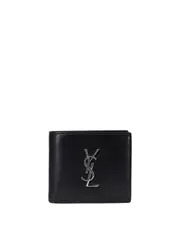 [Saint Laurent] Saint Laurent-East/West Wallets & Card Holders Nero-Uomo OS Black