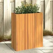 Raised Garden Bed, Elevated Planter Box Plant Container 59x27.5x70 cm Solid Wood Acacia