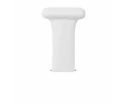 Silicone Nurses Pin Fobs compatible with the Ticwatch C2 Rose Gold & C2+ Rose Gold - White