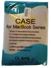 Mosiso Macbook Pro 13 inch Case & Keyboard Skin 2019 Light Gray