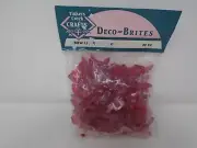 80 Deco-Brites Red Bow Lites for Ceramic Christmas Trees - New Old Stock