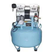40L One-to-One Silent Dental Oilless Air Compressor with Regulator&Air Filter