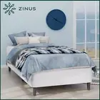 Zinus Single Kids Standing Bed Base Mattress Ensemble Frame Toddler