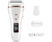 Women's Electric Shaver Women's Shaver USB Rechargeable Cordless Lady Shaver Waterproof Wet and Dry