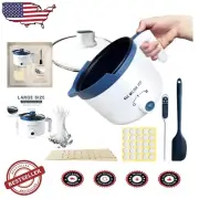 Candle Making Essentials: Electric Wax Melting Pot with 100 Wicks & Stickers