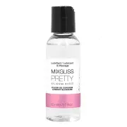 MIXGLISS Pretty 2 In 1 Silicone Based Lubricant & Massage - Cherry Blossom 50ml / 1.7oz