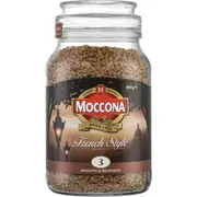 Moccona French Style Coffee Smooth 400g