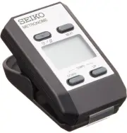 Seiko DM51 Clip-on Metronome, Silver color