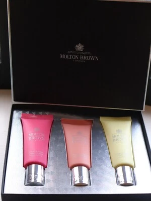 NEW GIFT BOXED SET 3 Hand Cream Molton Brown London Orange Pepper ginger