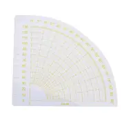 tailor sewing tools quilting patchwork scrapbook circle fan foot seam ruler ASUU