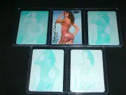 SI Supermodels Irina Shayk Unused Chase Press Plate Card Set