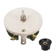 200W 20R Ohm Wirewound Ceramic Potentiometer Variable Rheostat Resistor W Knob