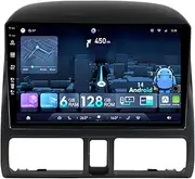 MISONDA 6GB+128GB Car Radio Stereo 9 inch IPS Android 14 for Honda CR-V CRV 2002-2006 Built-in Wireless Carplay Android Auto GPS Navigation DSP WiFi BT SWC FM AM USB Mirror Link Head Unit