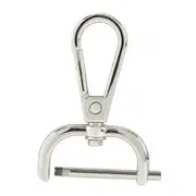 Swivel Snap Hooks Replacement DIY Crafts Trigger Clips Swivel Lobster Clasps 25mm Silver