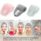 Women's Fashion Facial Hairband Shower Caps Toweling Hair Wrap Makeup Head Band