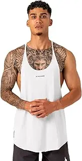 [RYDERWEAR] Men's Arnie T-Back - White L