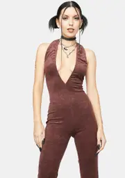 [Edikted] Terri Open Back Jumpsuit