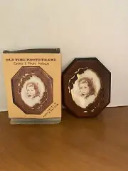 NEW IN BOX! Old Time Photo Frame 3.5" x 2.7"