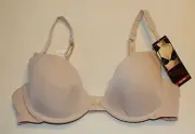 Target One Perfect Fit Ladies Natural Coloured Demi Bra Size 12B New