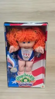 1995 Cabbage Patch Kids Zizi Gem Swimming Olympikids Brand New Sealed