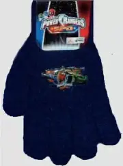 Power Rangers SPD Child Gloves Cold Weather New made 2004