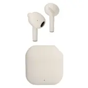 Liquid Ears True Wireless Stereo Bluetooth Touch Control Stem Earphones Natural