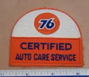 VINTAGE, ORIGINAL UNION 76 UNOCAL CERTIFIED AUTO CAR SERVICE PATCH, NOS