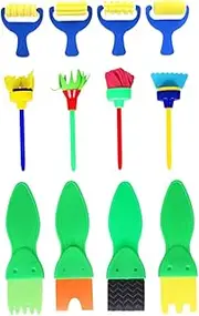 QUMIIRITY 1 Set Painting Sponge Brush DIY Supplies Early Learning Drawing Tools Enhance Creativity Imagination for Boys