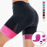 Women's Cycling Shorts Bike Padded Shorts / Chamois Bottoms Mountain Bike MTB Road Bike Cycling Sports Patchwork 3D Pad Breathable Quick Dry Moisture Wicking B