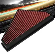 Red High Flow Drop-In Panel Air Filter For 14-20 Jaguar F-Type 3.0 5.0 Driver (for: Jaguar)