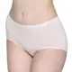 【思薇爾】絲芙麗2.0系列M-XXL素面中腰低衩三角女內褲(粉白色)