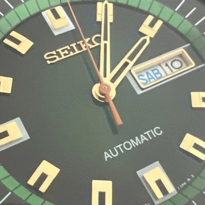 New Seiko SNKM97 Recraft Green Dial❤️ Automatic Men's Watch( BNS)!!