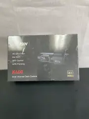 Ovaman K600 App Control 4K Ultra Clear GPS Dual Channel Dash Camera