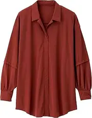 [Speedo] SFW92145 Refined Shirt, Refined Shirt, Swimming, Women's