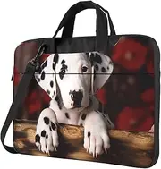 Dalmatian Puppy Laptop Case Shockproof Protective Notebook Case Portable Laptop Bag Waterproof Briefcase Bag for Men Women