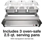 Proctor Silex 34300 Server and Food Buffets Food Warmer