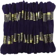 Anchor Stranded Cotton Thread for Cross Stitch/ Embroidery Color -Navy Blue 127