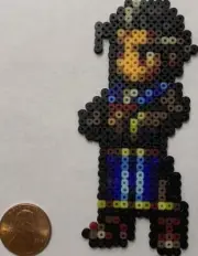 Olberic Eisenberg Octopath Traveler Mini Bead Sprite Perler Artkal Pixel Art