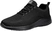 [Generic] Sneaker Insoles Men Fashion Men Mesh Mountaineering Casual Sport Shoes Lace Up Solid Color Running Breathable Soft Bottom Mens Sneaker Boot 9