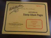 "WHITEACE" STAMP ALBUM PAGES U.S. BOOKLET PANES #BP-22,2001 FREE SHP.