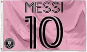 Inter Miami CF Messi Player Logo 3x5 Feet Banner Flag