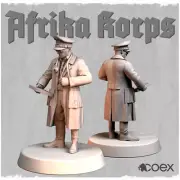 WW2 Afrika Korps DAK Medics/Casualties Wargames & Collectors 28mm