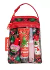 NEW! Lip Smacker Glam It Up Christmas Holiday Glam Bag Cosmetic 4-Piece Gift Set