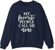 [VidiAmazing] My Favorite People Call Me Nini for Women ds042 T-Shirt