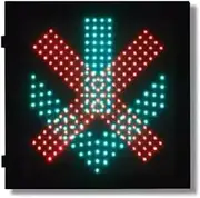 Traffic Light,400 Mm (16 Inch) Traffic Light,Stop Light Decor,Traffic Signal Light,DC12/DC24V/AC85-265V,for Garage, Road, Dock(Size:Dc24V,Color:600mm)