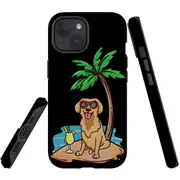 For iPhone 15 Case, Shielding Cover, Cool Dog