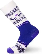 [Pure Athlete] Kids Merino Wool Ski Socks – Snow Sock for Boys, Girls, Children – Snowboard